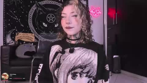 Snapshot of hazellwitch chatting on 10.03.25 Hazell Witch online show from 10.03.25