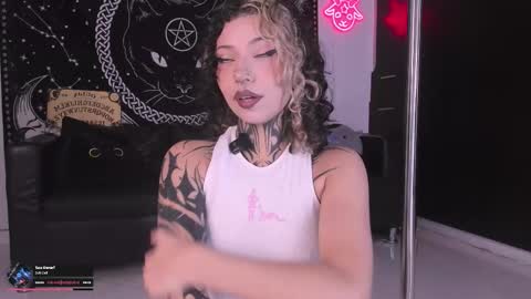 Snapshot of hazellwitch chatting on 10.17.25 Hazell Witch online show from 10.17.25