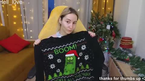 Snapshot of hell_l0ve chatting on 12.25.24 Anastasiia online show from 12.25.24