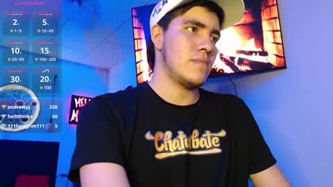 Snapshot of hellmike_ chatting on 01.01.25 Call me Mike-----INSTAGRAM hellofmike INDEPENDENT MODEL online show from 01.01.25