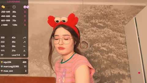 Snapshot of hiaru_cutie chatting on 01.26.25 Hiaru online show from 01.26.25