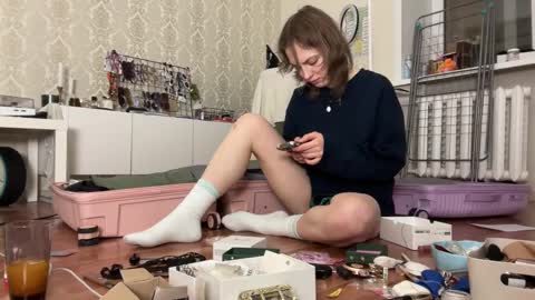 Snapshot of holydori chatting on 02.13.25 dori not holy get my tg channel with link from description under last photo online show from 02.13.25