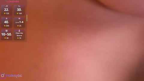 Snapshot of hotksy chatting on 10.03.25 HotKsy online show from 10.03.25