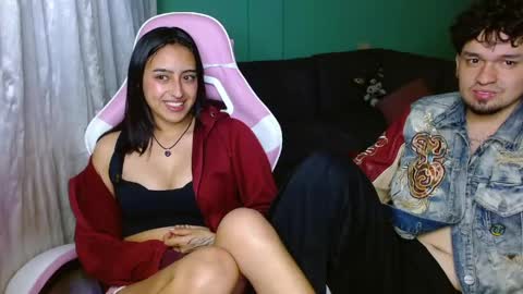 Snapshot of hotlatinocouple__ chatting on 05.16.26 Eevee Zoro online show from 05.16.26
