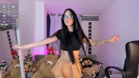 Snapshot of i_babbyyy chatting on 12.20.24 Helloouu im Abigail call me Abi MY NEW SHEDULE IS 1030PM online show from 12.20.24
