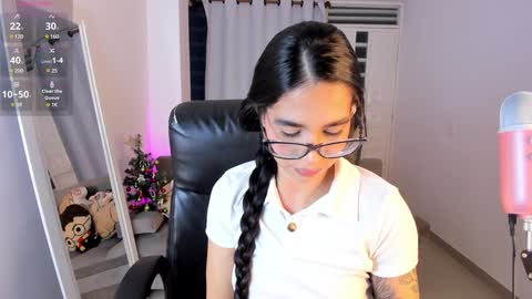 Snapshot of i_babbyyy chatting on 01.03.25 Helloouu im Abigail call me Abi MY NEW SHEDULE IS 1030PM online show from 01.03.25
