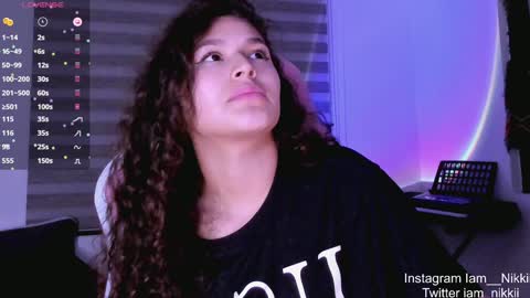 Snapshot of iam_nikki chatting on 12.10.24 On instagram Imm NikkiHelp me reach 100 likes online show from 12.10.24