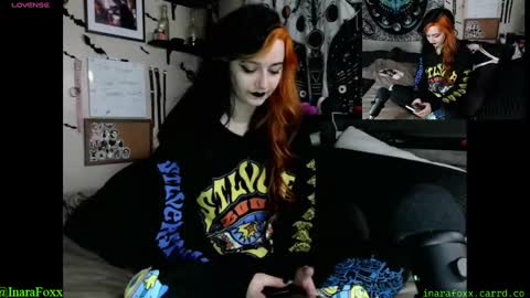 Inarafoxx online show from 12.11.24