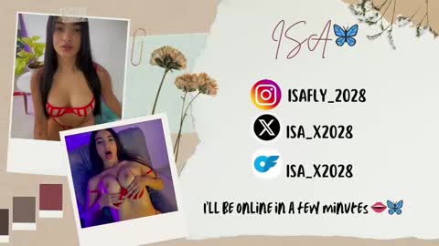 Isa Monroee  online show from 02.25.25