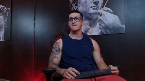 Snapshot of jacksonolsenn chatting on 10.06.25 Jackson Olsen online show from 10.06.25