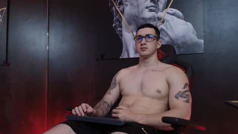 Snapshot of jacksonolsenn chatting on 10.10.25 Jackson Olsen online show from 10.10.25