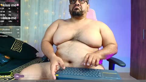 daddy sir master bear online show from 02.08.25