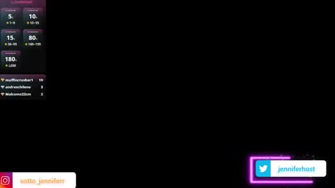 Snapshot of jennifer_scot chatting on 11.01.25 JENNIFER online show from 11.01.25