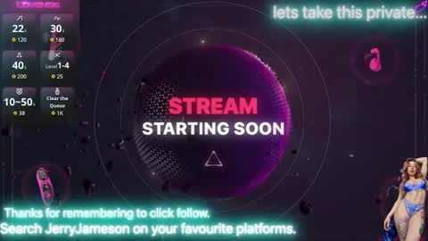 Jerry Jameson online show from 01.08.26