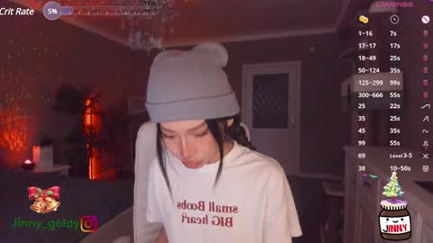 Snapshot of jinny_gold chatting on 12.26.24 MY NEW INSTA jinny goldy online show from 12.26.24
