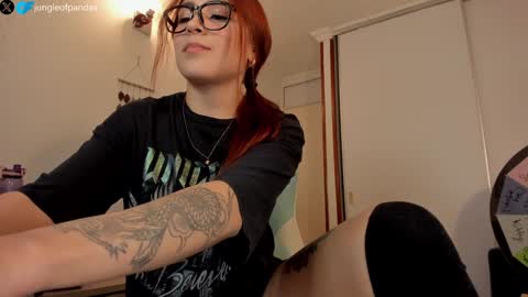 Snapshot of jungleofpandas chatting on 01.31.25 Call me Sussy  online show from 01.31.25