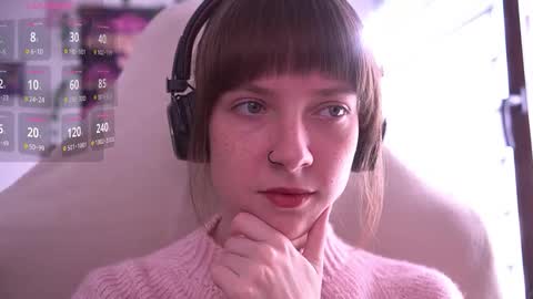 Snapshot of just_busking chatting on 10.02.25 Julia online show from 10.02.25