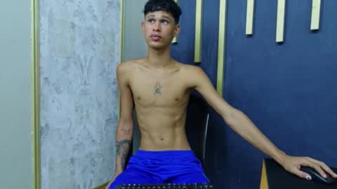 Snapshot of just_d4v7 chatting on 11.25.25 JUST online show from 11.25.25