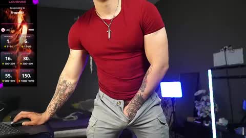 Snapshot of just_hairy_man chatting on 05.31.26 Kurt online show from 05.31.26