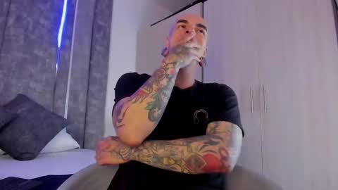 Snapshot of kaletattoos chatting on 02.04.25 Kale online show from 02.04.25