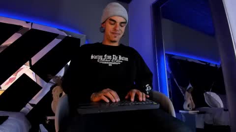 Snapshot of kaletattoos chatting on 02.25.25 Kale online show from 02.25.25