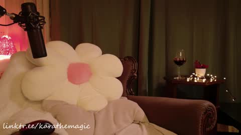 Snapshot of karathemagic chatting on 05.17.26 I am here around 5am GMT karathemagic online show from 05.17.26