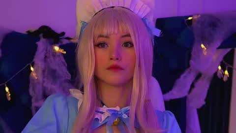 Snapshot of keiraace chatting on 10.31.25 Keira online show from 10.31.25