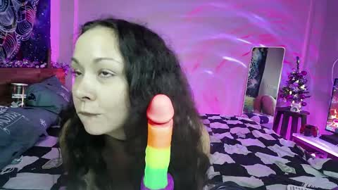 Snapshot of kellycakemeow chatting on 12.28.24 Kelly online show from 12.28.24