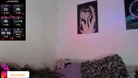 Snapshot of kemmadakii chatting on 02.27.25 Kemma online show from 02.27.25