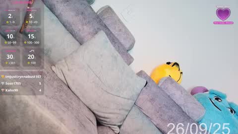 Snapshot of kenia_fox1 chatting on 09.26.25 kenia_fox1 online show from 09.26.25