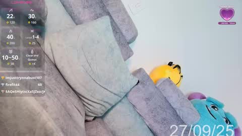 Snapshot of kenia_fox1 chatting on 09.27.25 kenia_fox1 online show from 09.27.25