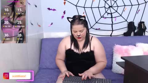 Snapshot of kiara_scottt chatting on 10.28.25 Kiara online show from 10.28.25