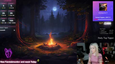 Wolfs Girl online show from 01.26.25