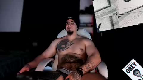 Snapshot of kingbear777 chatting on 02.16.25 King Bear online show from 02.16.25