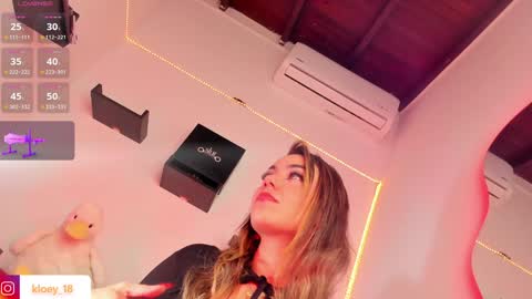 Kloey  online show from 01.05.25