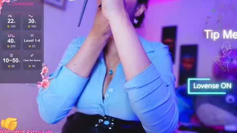 Snapshot of kyomi_chang chatting on 02.17.25 Kyomi online show from 02.17.25