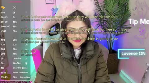 Snapshot of kyomi_chang chatting on 02.24.25 Kyomi online show from 02.24.25
