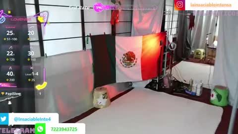 lainsaciableintensa online show from 09.14.25
