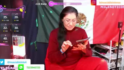 lainsaciableintensa online show from 10.03.25