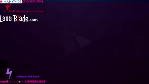Lana Blade online show from 12.15.24