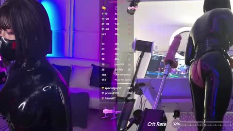 Latex Ruby online show from 01.09.25