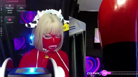 Latex Ruby online show from 09.12.25