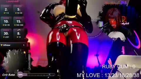 Latex Ruby online show from 04.28.26