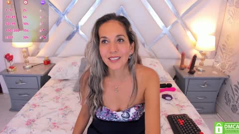Snapshot of laurafarrely chatting on 12.04.24 Laura online show from 12.04.24