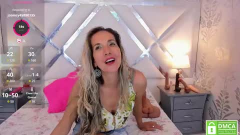 Snapshot of laurafarrely chatting on 02.26.25 Laura online show from 02.26.25