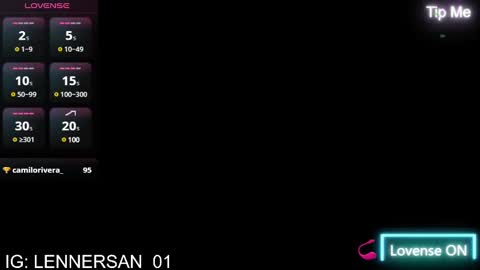 Lenner INDEPENDENT MODEL online show from 12.20.24