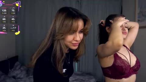 Hey hey our name is Mia  Elfy Lovense is active time to play   PVT IS OPEN  online show from 10.05.25