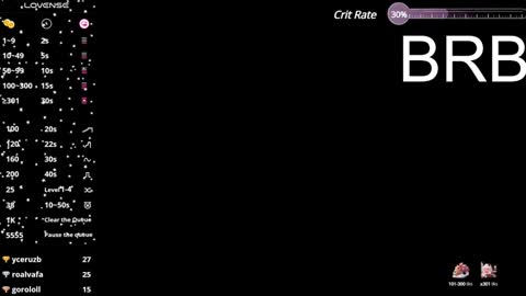 Snapshot of lexi_split chatting on 01.16.25 Lexi GTM2 MonWedThurSatSun 1000am-400pm online show from 01.16.25