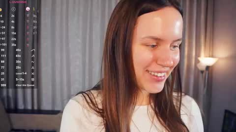 Snapshot of lezlieimeson chatting on 12.19.25 Adeline Di or just cute girl3 online show from 12.19.25