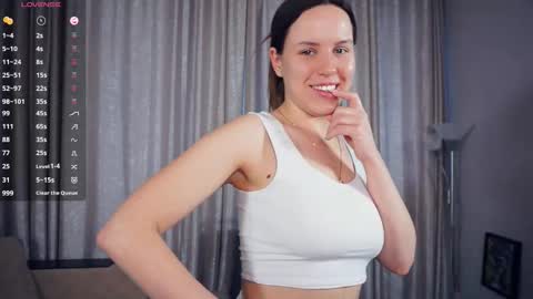 Snapshot of lezlieimeson chatting on 12.23.25 Adeline Di or just cute girl3 online show from 12.23.25